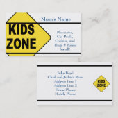 母の呼び出しカード コーリングカード (正面/裏面)