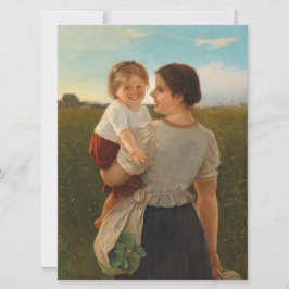 母の喜び（愛する母と娘） カード