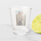 母の喜び（愛する母と娘） ショットグラス (裏面)