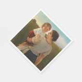 母の喜び（愛する母と娘） スタンダードランチョンナプキン (角)