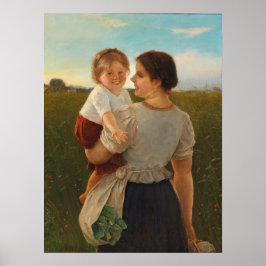 母の喜び（愛する母と娘） ポスター