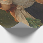 母の喜び（愛する母と娘） ラッピングペーパー (角)