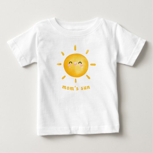 母の太陽 ベビーTシャツ (正面)