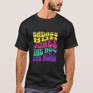 母の女の子ママ母ママ親女のヴィンテージモ Tシャツ