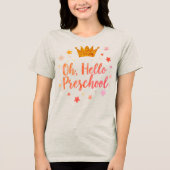 母の女子校生第一日目 トライブレンドＴシャツ (正面)