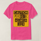 母の女性のための水族館のホビーギフト Tシャツ (デザイン正面)