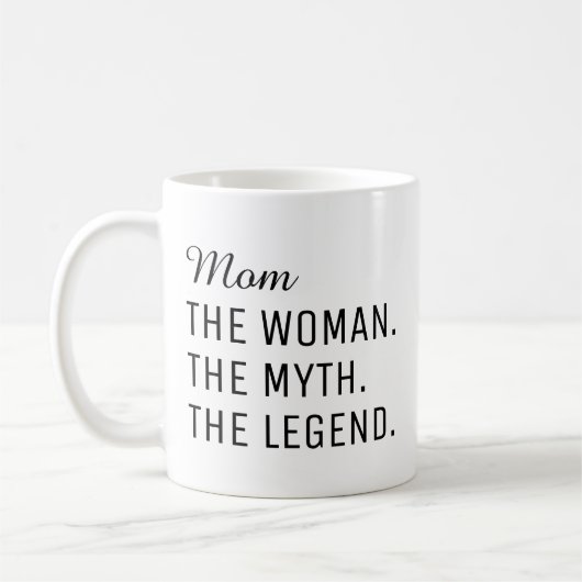母の女性の神話は、伝説、母の日Cof コーヒーマグカップ (左)