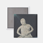 母の女神のバスト マグネット (正面/裏面)