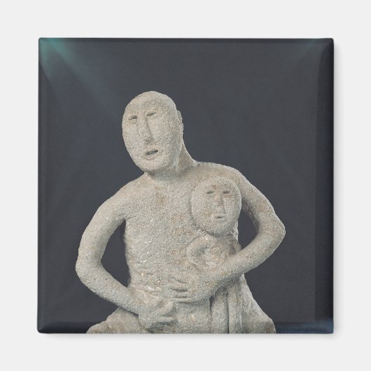 母の女神のバスト マグネット (正面)