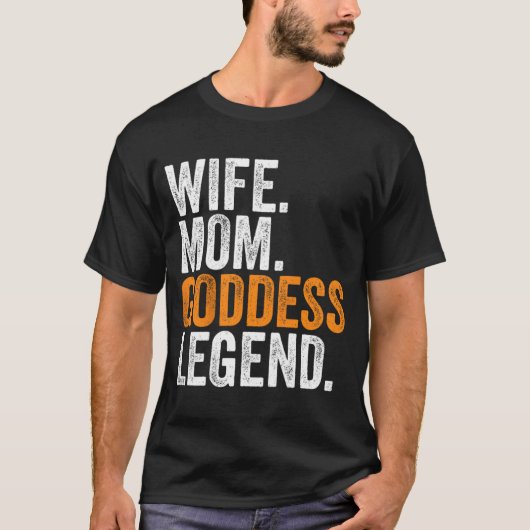 母の女神伝説おもしろい占領事務所 Tシャツ (正面)