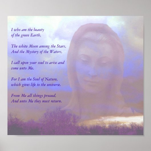 母の女神 ポスター (正面)