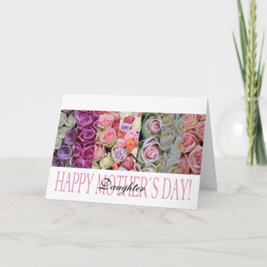 母の娘のデイカード カード (正面)