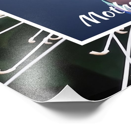 母の娘の家族の愛をパーソナライズ フォトプリント            (角)