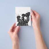 母の娘の息子ギフト、家族の誕生日ギフトアイディア チラシ (手)