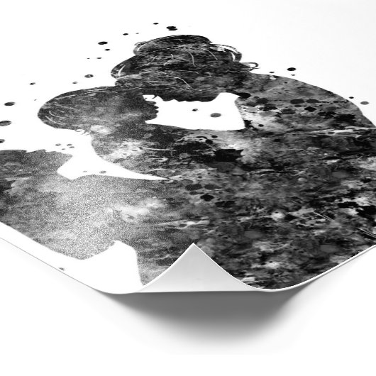 母の娘の息子ギフト、家族の誕生日ギフトアイディア フォトプリント            (角)