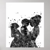 母の娘の息子ギフト、家族の誕生日ギフトアイディア ポスター (正面)