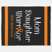 母の娘の戦士…RSD フリースブランケット (正面(横))