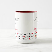 母の娘の贈り物 – 母の日 マグカップ (中央)