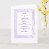 母の子どもの被収容者 カード (黄色い花)