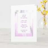 母の子どもの被収容者 カード (黄色い花)