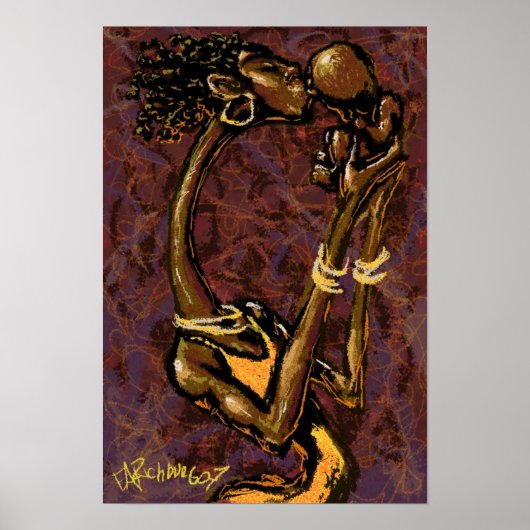 母の子 ポスター (正面)