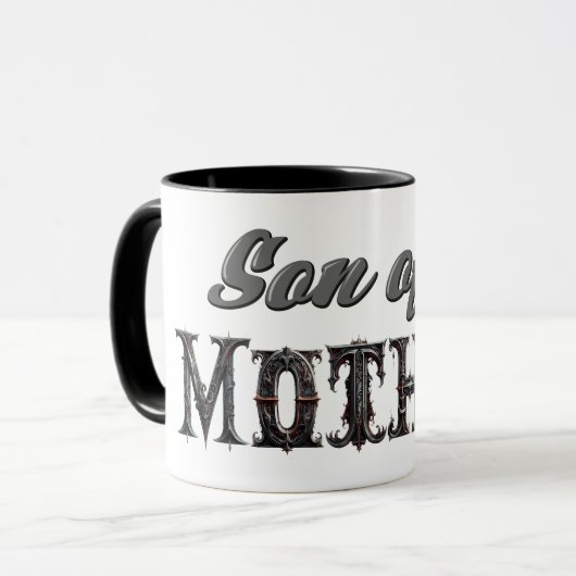 母の子 マグカップ (正面左)