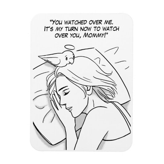 母の守護天使 マグネット (縦)