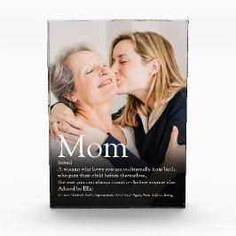 母の定義引用文写真 フォトブロック