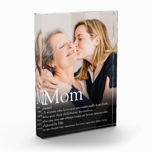 母の定義引用文写真 フォトブロック (左)