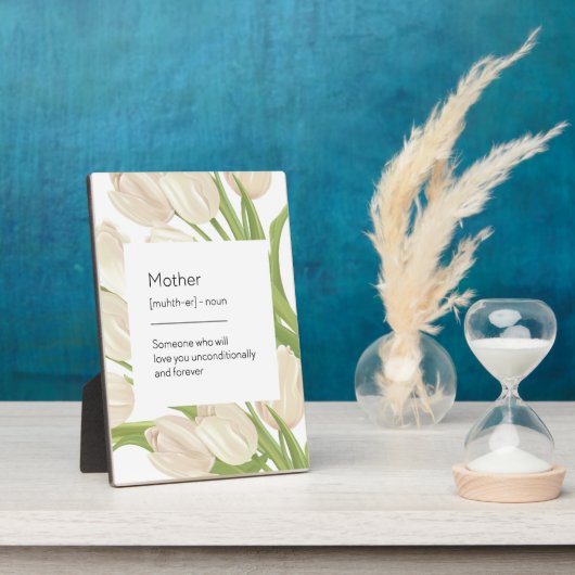 母の定義 フォトプラーク (側面)