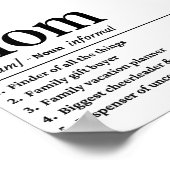 母の定義 ポスター (角)