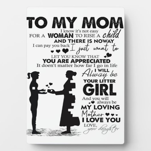 母の家の庭へ |休暇のギフト フォトプラーク (正面)