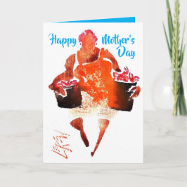 母の家料理#131011母の日 カード