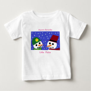母の小お気に入りの片ベビーティー ベビーTシャツ