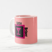 母の小さい助手 ツートーンマグカップ (正面左)