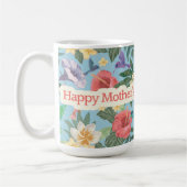 母の幸せな日が娘に コーヒーマグカップ (左)