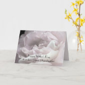 母の幸せな日と祖母の素晴らし日 カード (黄色い花)