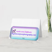 母の幸せな日に私の叔母の犬のカード カード (裏面)