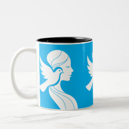 母の幸せな日への心温まる献上品 ツートーンマグカップ