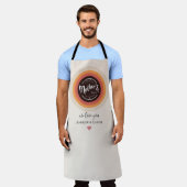 母の幸せな日 エプロン (着用した状態)