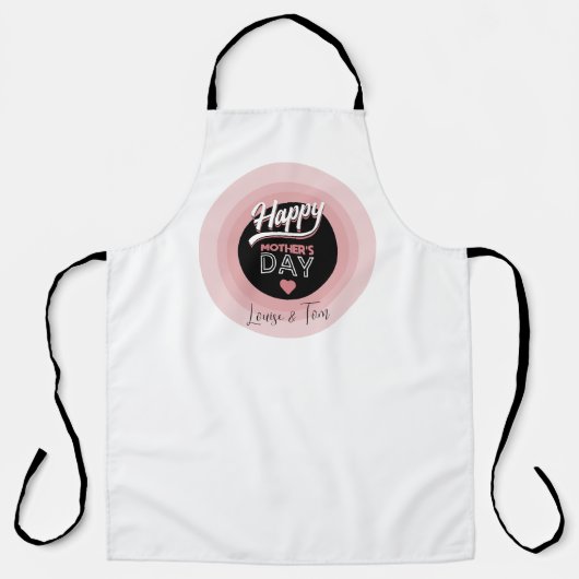 母の幸せな日 エプロン (正面)