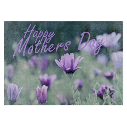 「母の幸せな日」 カッティングボード (正面)