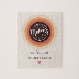 母の幸せな日 ジグソーパズル