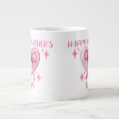 母の幸せな日 ジャンボコーヒーマグカップ (正面)