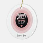 母の幸せな日 セラミックオーナメント (左)