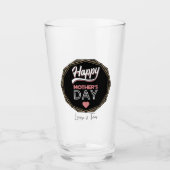 母の幸せな日 タンブラーグラス (正面)