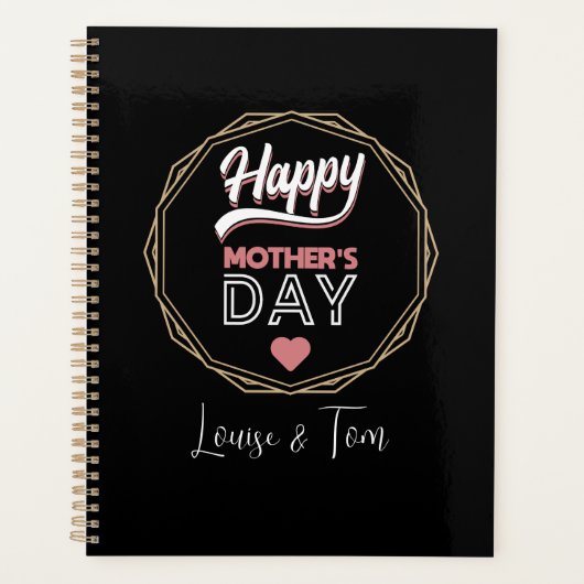 母の幸せな日 プランナー手帳 (正面)