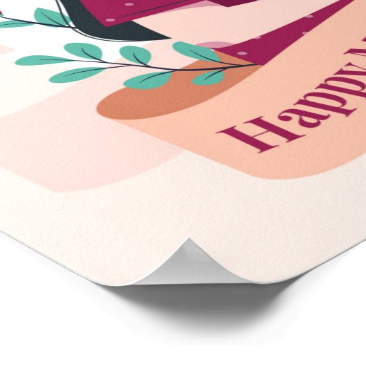 母の幸せな日 ポスター (角)