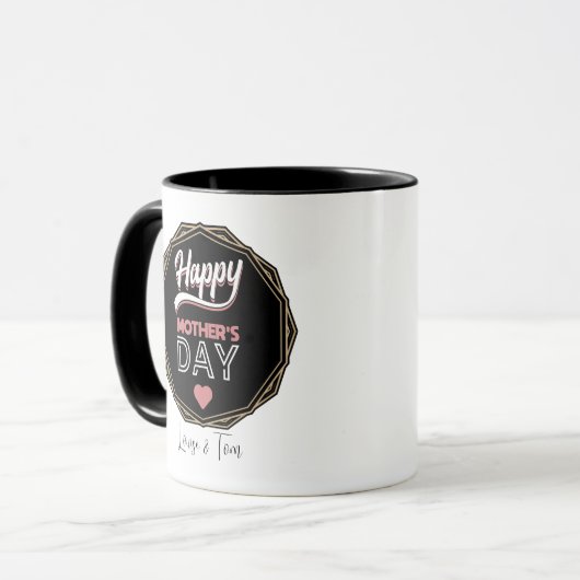 母の幸せな日 マグカップ (正面左)