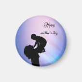 母の幸せな日 マグネット (正面)